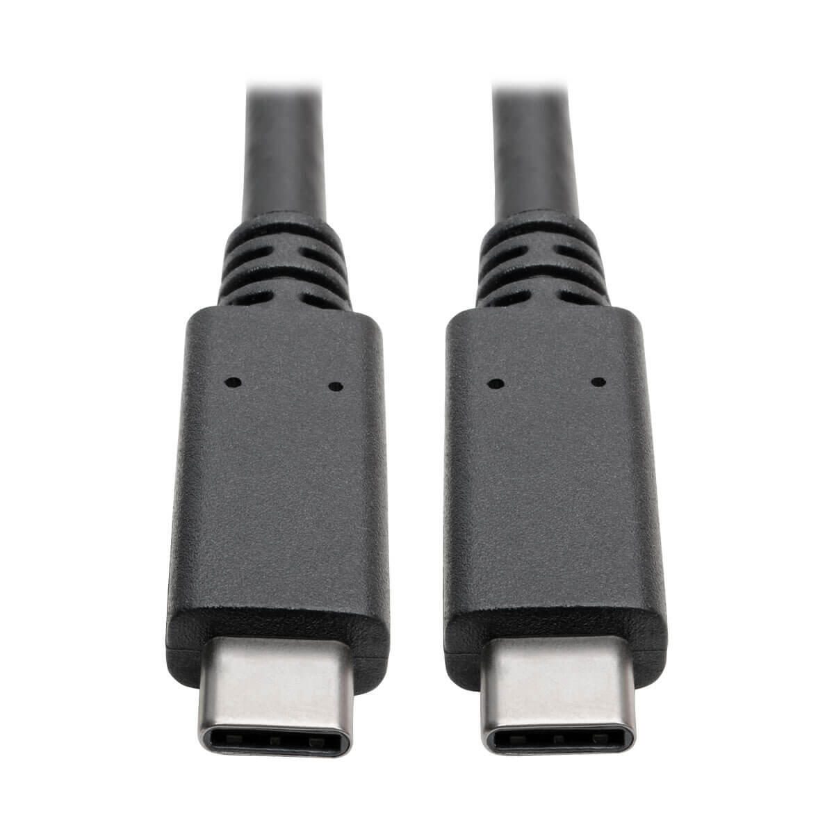 Câble USB-C Eaton Tripp Lite Series (connecteur/connecteur) - USB 3.1 Gen 2 (10 Gbps), 5 A, compatible Thunderbolt 3, 3 pi (0,91 m)