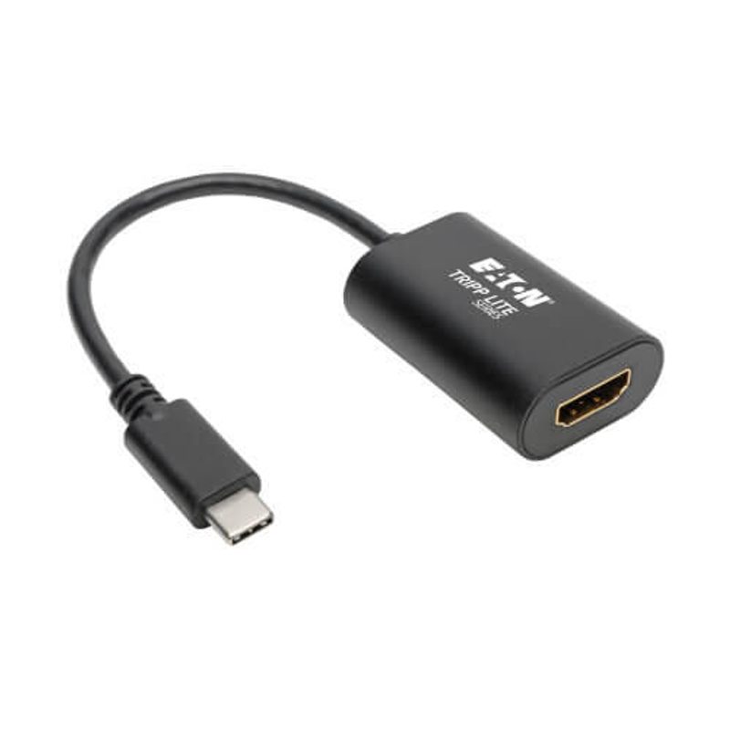 Adaptateur USB-C vers HDMI Eaton Tripp Lite Series (M/F) – 4K 60 Hz, HDCP 2.2, noir