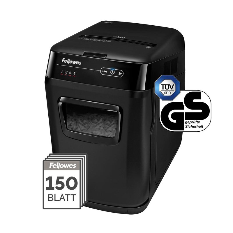 Broyeur Fellowes Automax 150c à coupe croisée P-4