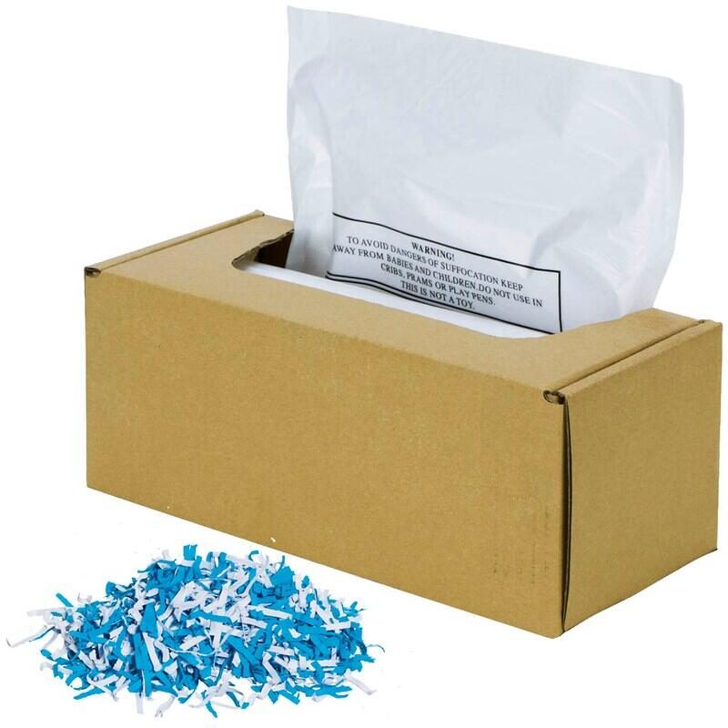 Sac poubelle Fellowes pour broyeurs 94,0 l — lot de 50 pièces