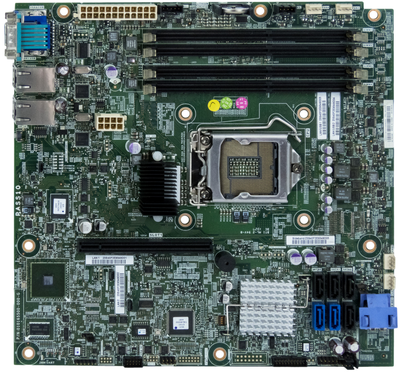 IBM 00Y7577 CARTE MÈRE LGA1155 DDR3 PCIe pour X3250 M4