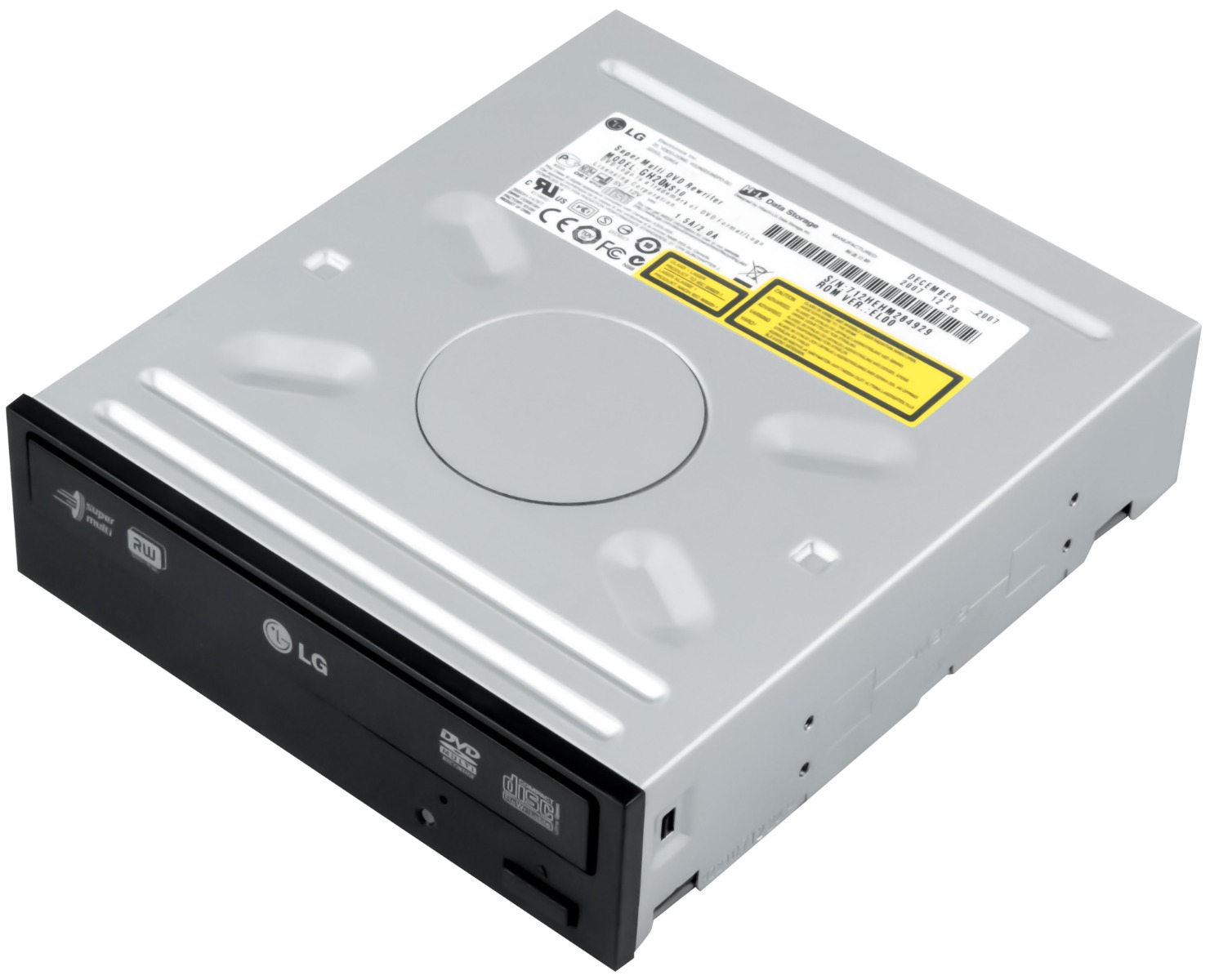 LG GH20NS10 DVD-RW SUPER MULTI SATA 5,25''