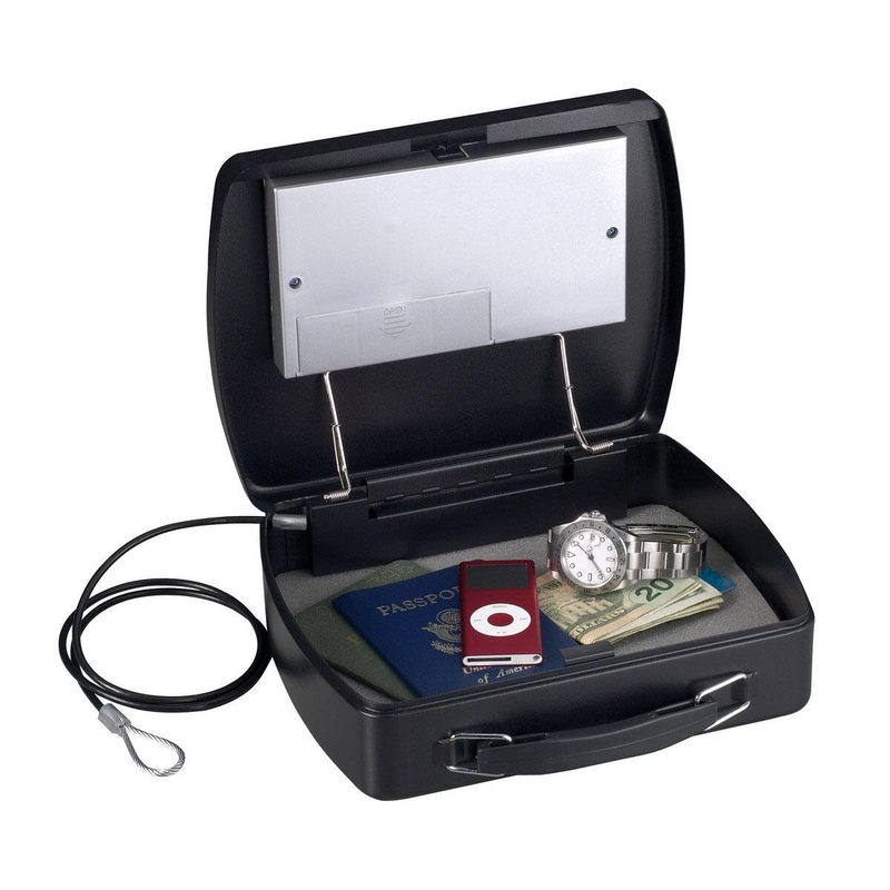 Coffre-fort portable Master Lock® P008EML noir