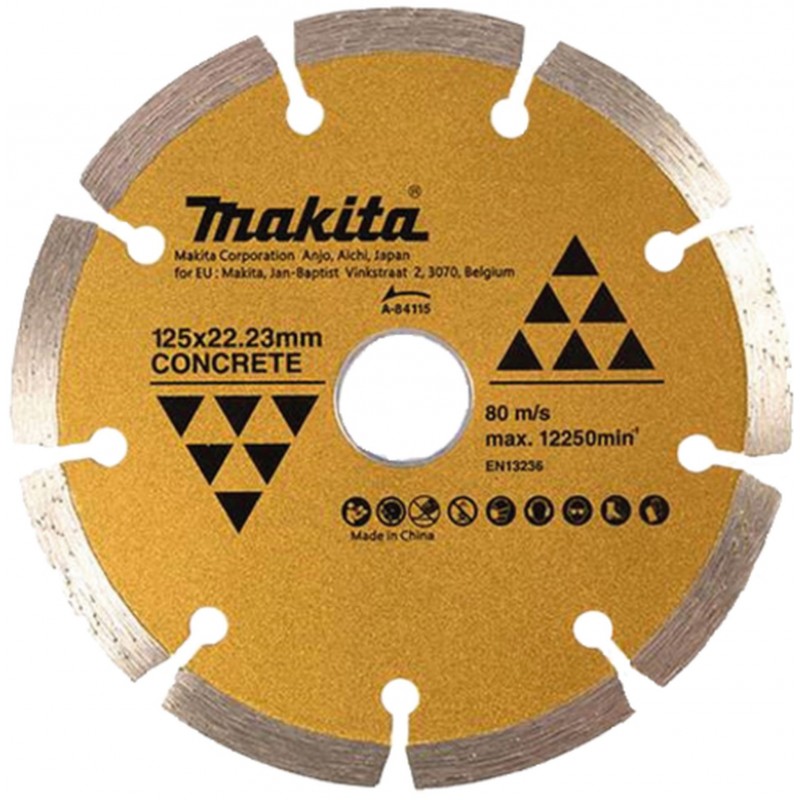 Makita A-84115 Disque diamanté 125x22,23 mm