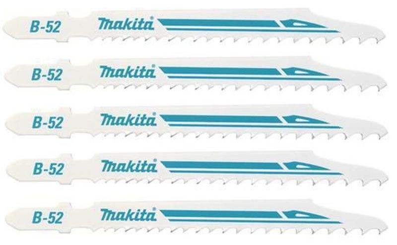 Lames de scie sauteuse Makita B-06482 B-52 5 pièces