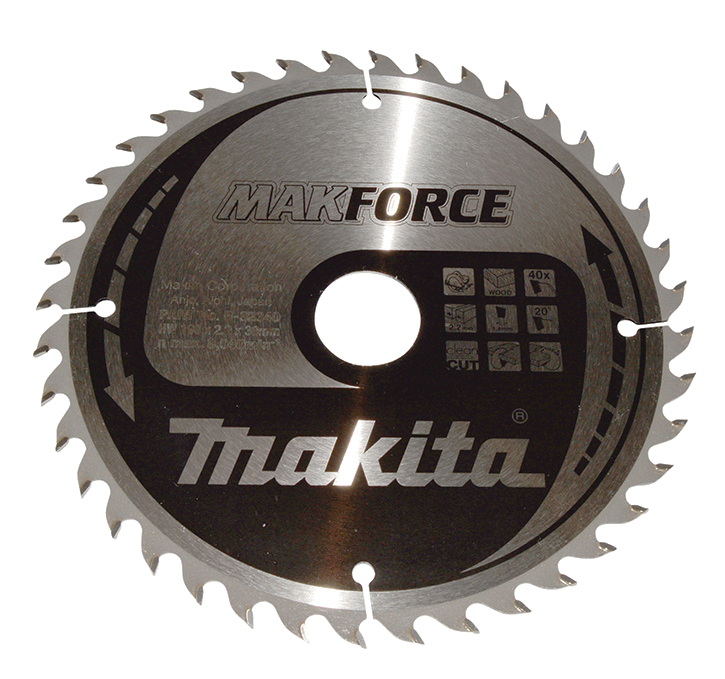 Makita B-32340 Lame de scie circulaire Makforce 190x30 mm 40 dents
