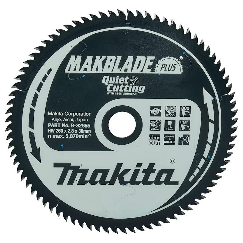 Lame de scie circulaire Makita B-32655 MAKBLADE