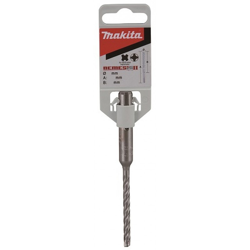 Accessoires Makita HM Mini Bohrer NEMESIS II SDS-PLUS, Ø 8 mm, Longueur 165 mm