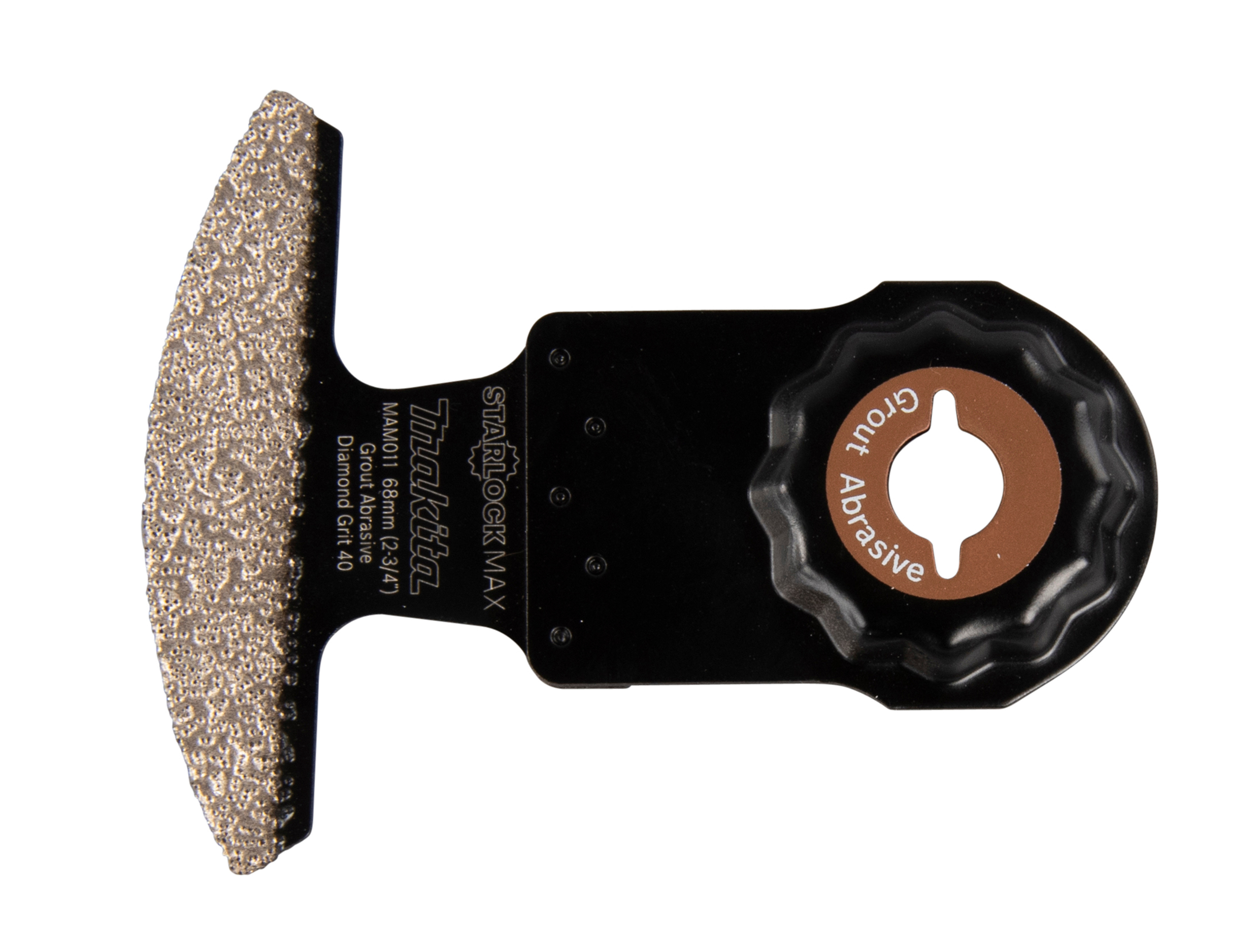Lame de scie segmentée diamant Makita, MAM011 - 68x30 mm - 2,2 mm - Grain 40 - B-66519