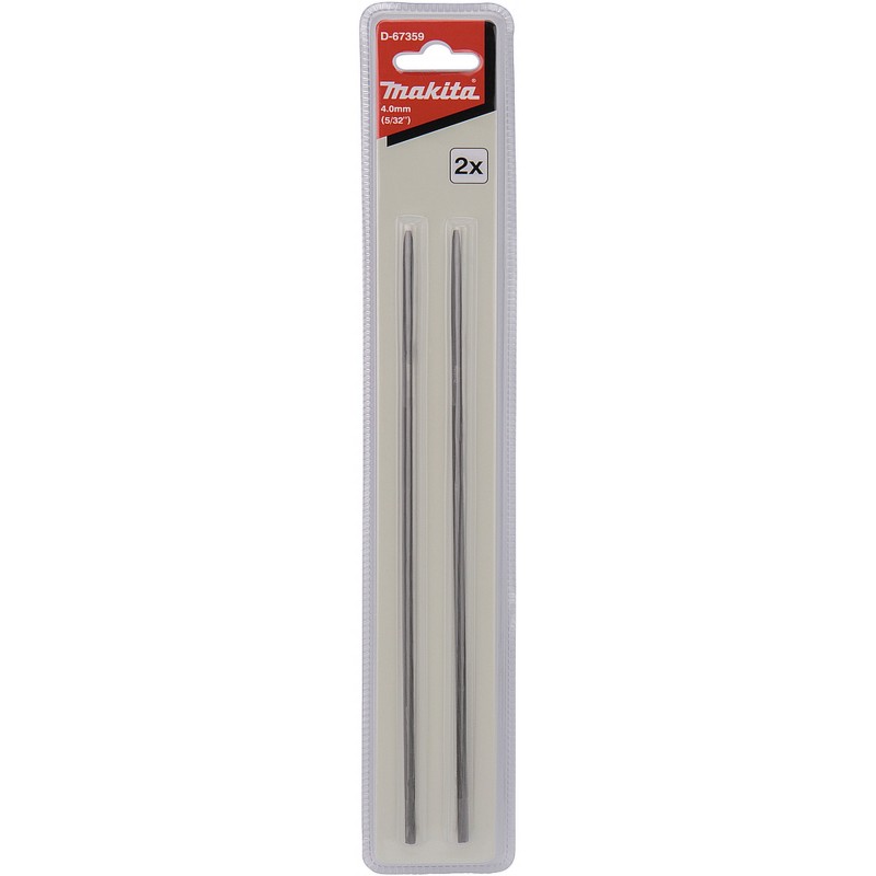 Makita 2 limes rondes 4 mm - D-67359 — lot de 2 pièces