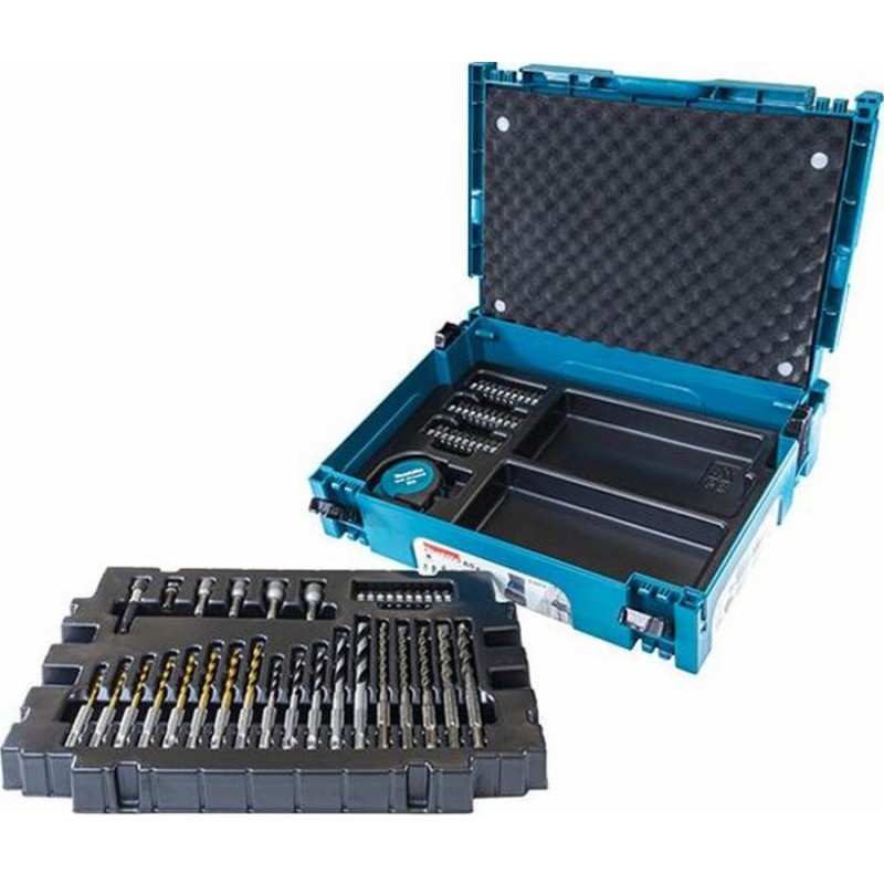 Makita B-69478 Jeu de forets et embouts SDS-Plus, MakPack