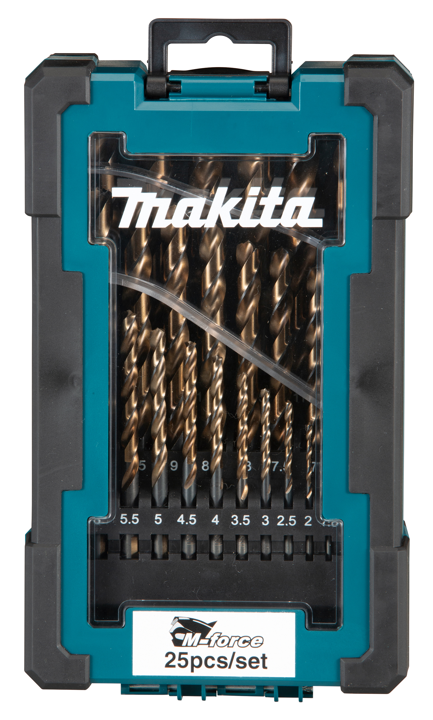 Set de forets Makita M-Force, 25 pièces - Métal - D-67599