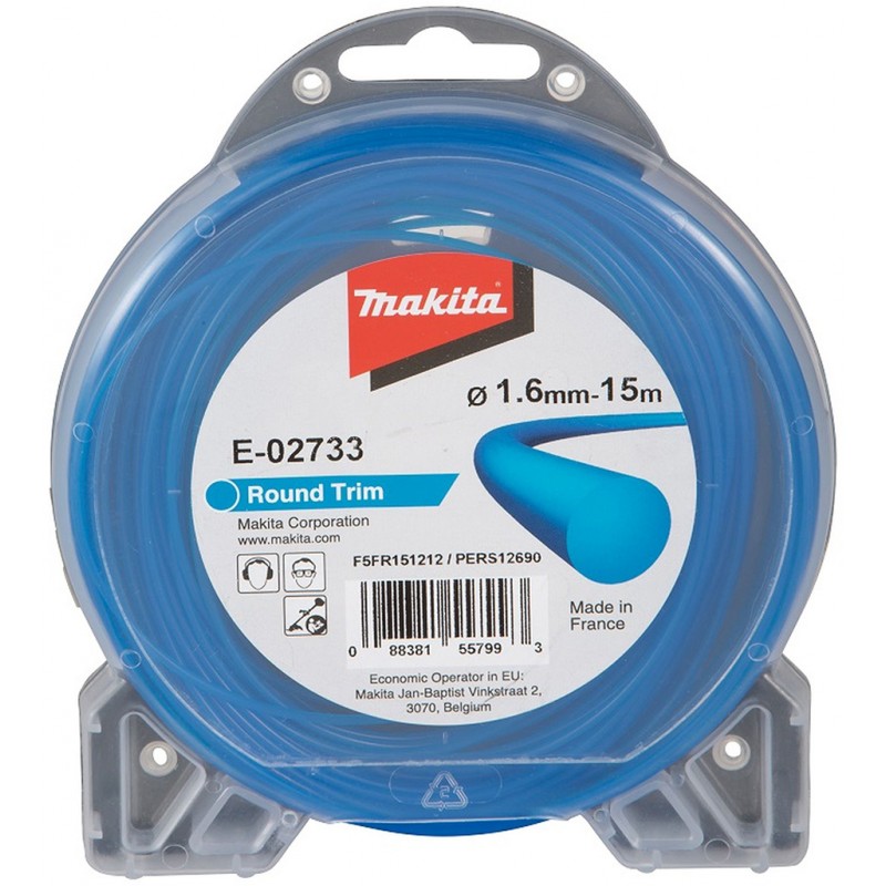 Makita® Fil de coupe rond 1,6mmx15m