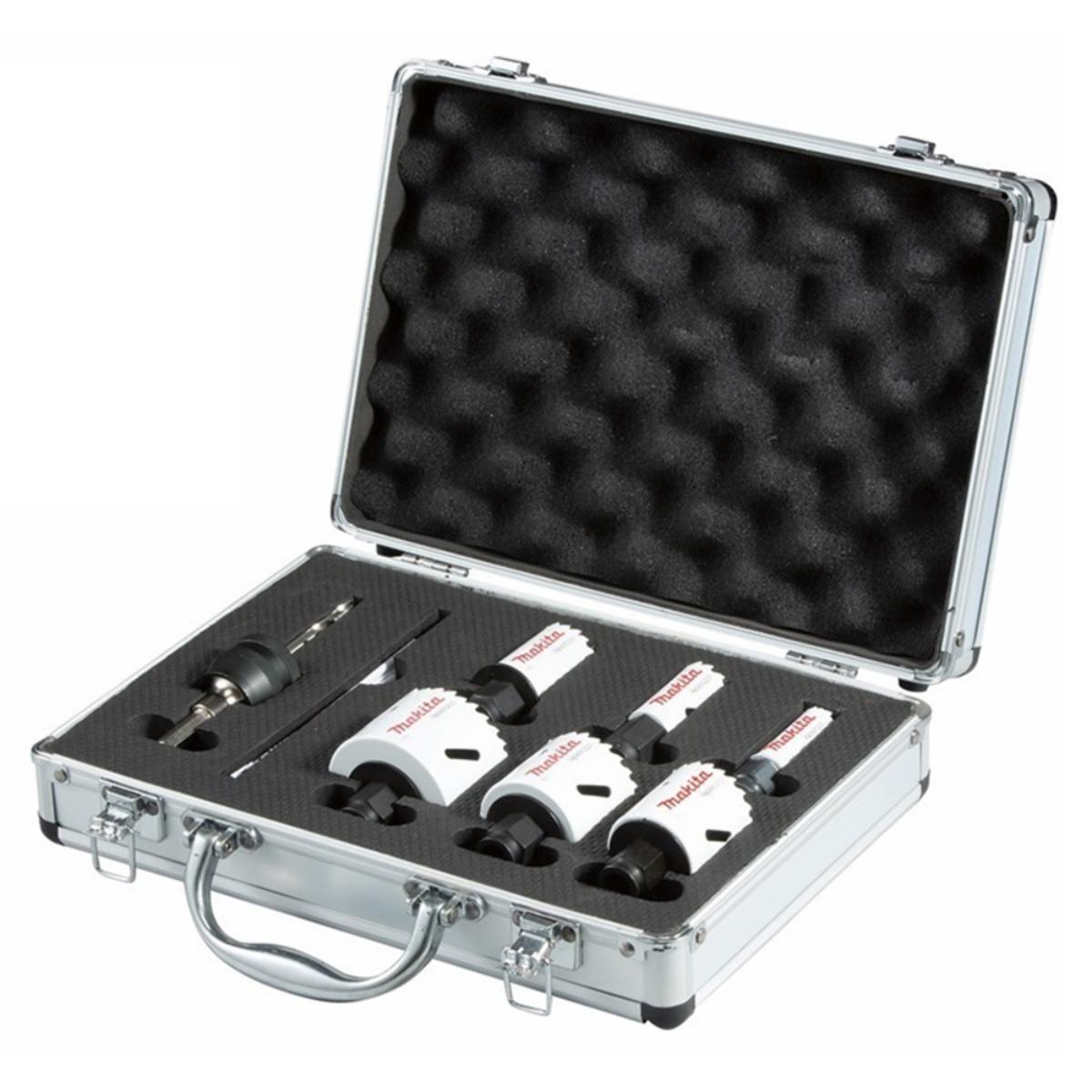Makita BiM Ezychange Set de poinçons à 2 trous dans coffret aluminium E-12326