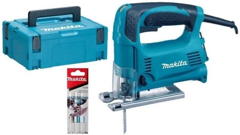 Makita 4329J Scie sauteuse pendulaire 450 W + Makpac