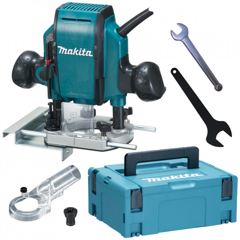 Makita RP0900J Fraiseuse à copier (900W/6-8mm) Makpac