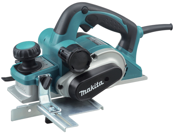 Makita KP0810J Raboteuse à chanfreiner (82 mm/850 W) + Makpac 3