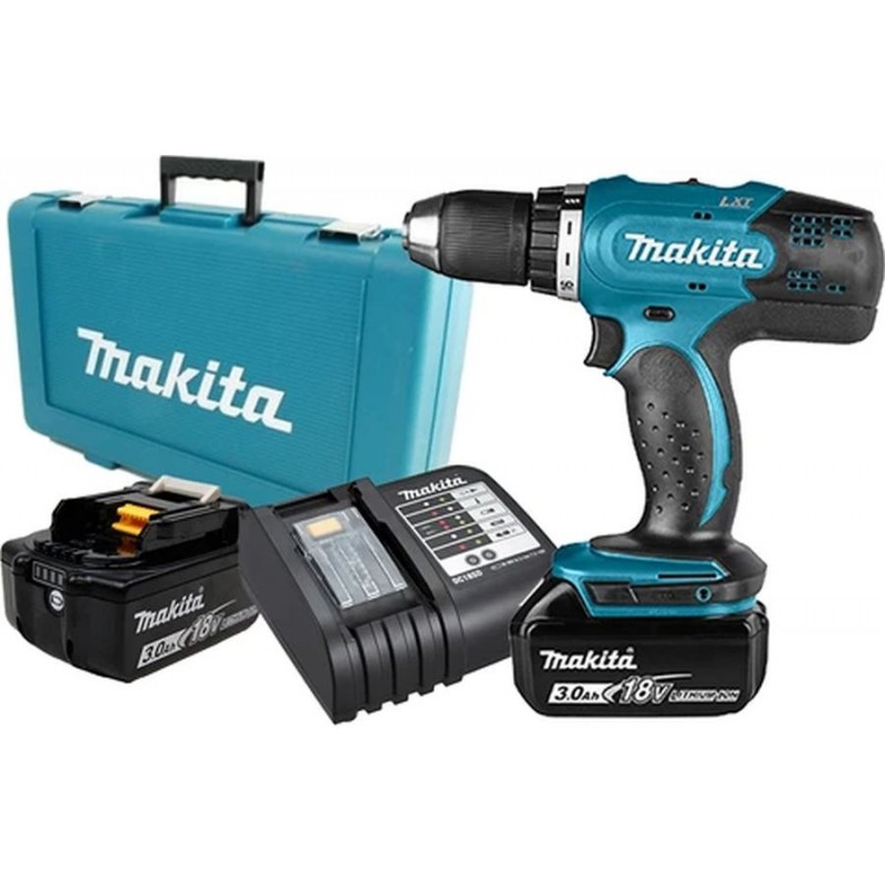 Makita DDF453SFE Perceuse-visseuse sans fil LXT (2x 3,0Ah/18V)