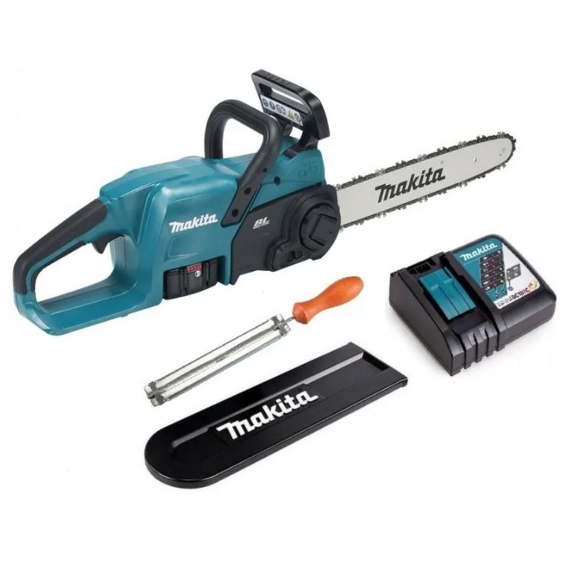Makita DUC357RTX3 Tronçonneuse à chaîne sur batterie 350 mm Li-ion LXT (18V/1x5,0Ah)