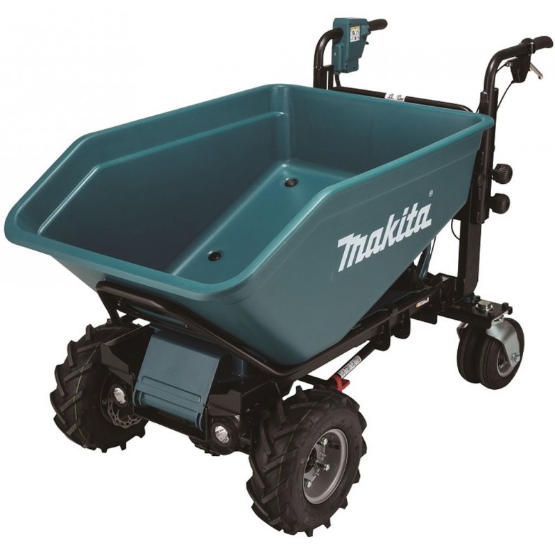 Makita DCU602Z Chariot de transport sur batterie Li-ion LXT 2x18V, sans batterie
