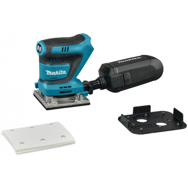 Makita DBO484Z Ponceuse orbitale sur batterie 18V, 102 x 112 mm, sans batterie