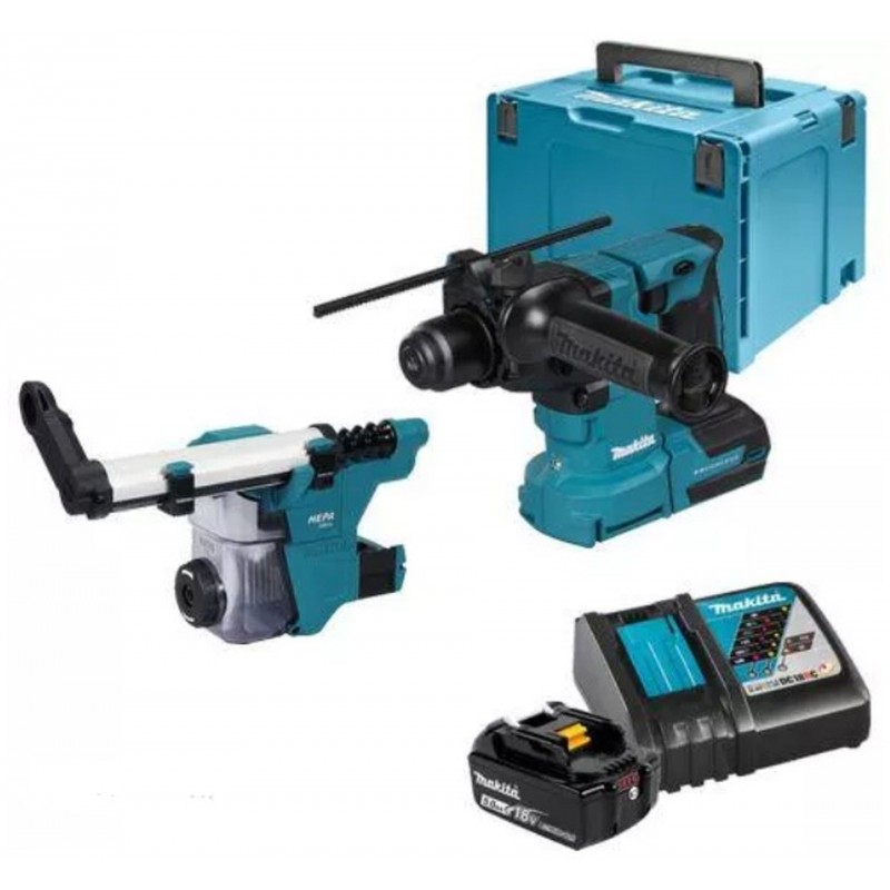 Makita DHR183RTWJ Perforateur SDS+ Li-ion LXT 18V/5,0Ah