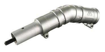 Adaptateur d'angle Makita pour taille-haie télescopique 30° - Aluminium - Réf. 1910J6-0