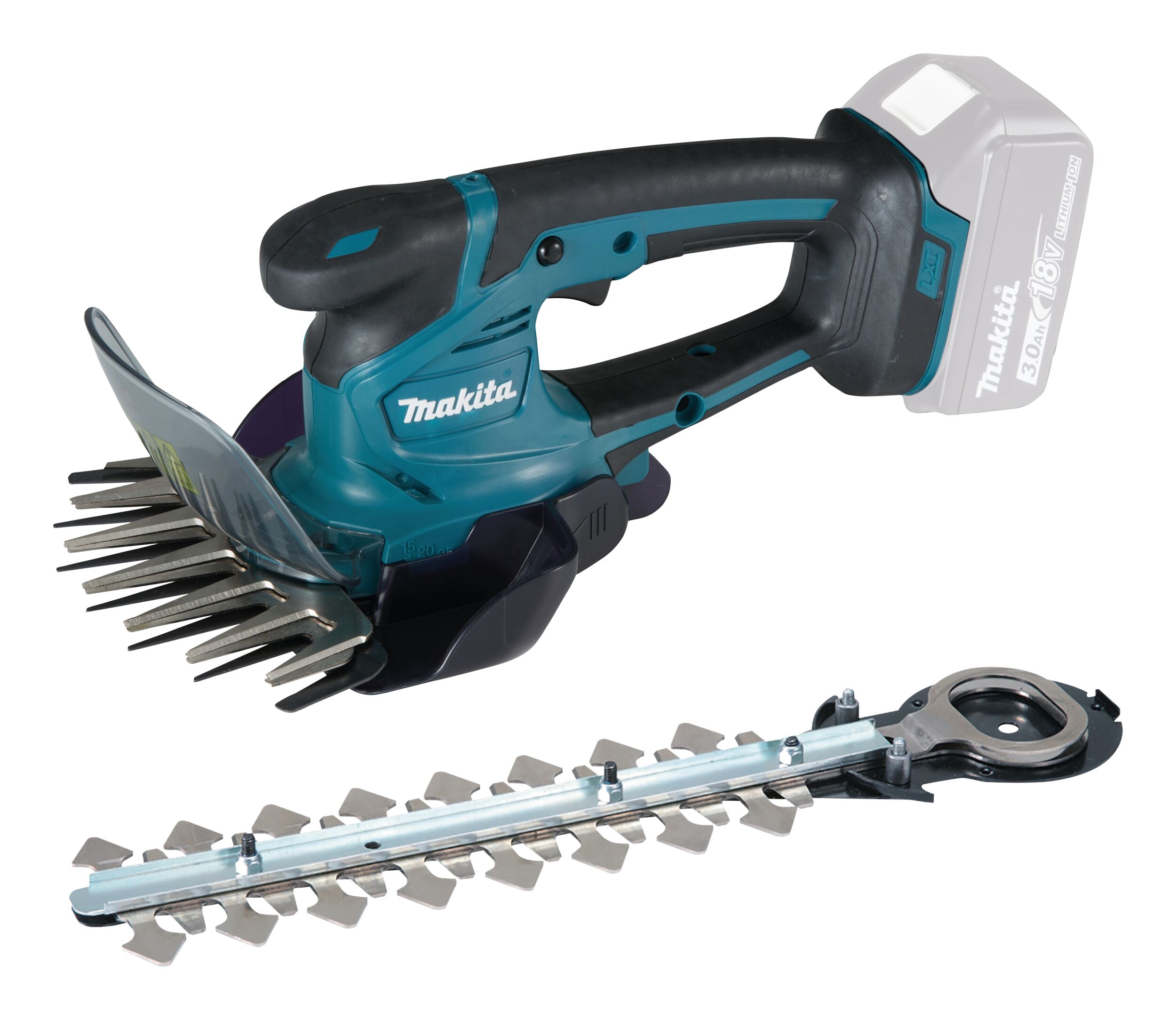 Makita DUM604ZX Tondeuse à gazon / Ébrancheuse sur batterie, 18V, largeur de coupe 16 cm
