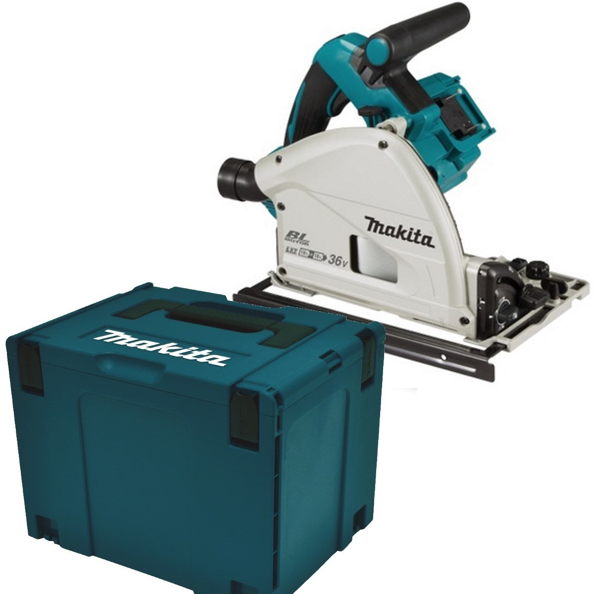 Scie plongeante sur batterie Makita DSP600ZJ