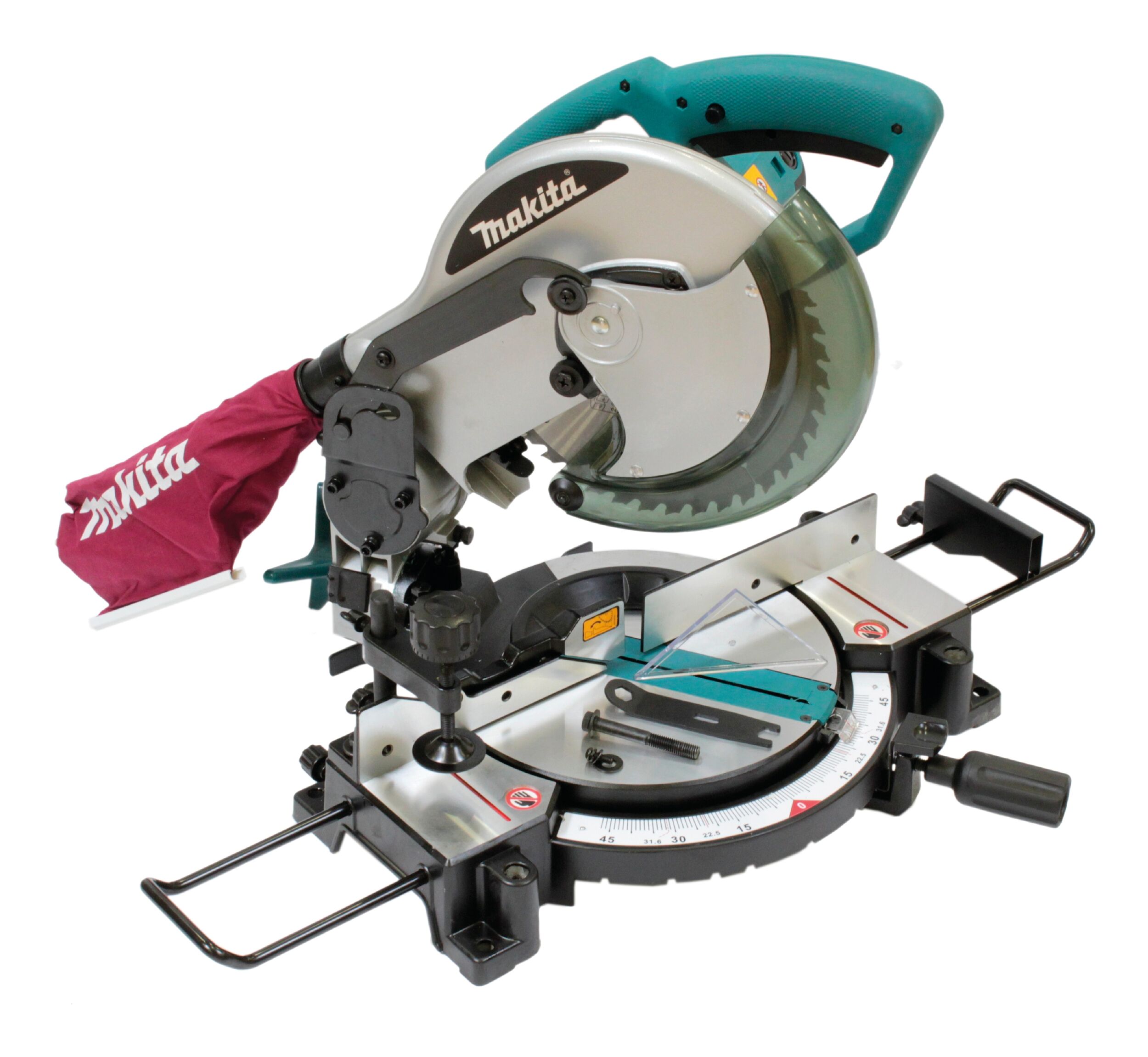 Makita MLS100N Scie à onglet et à coupe d'onglet 255 mm, 1500 W