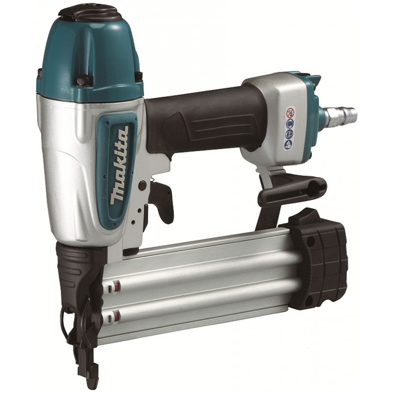 Makita AF506 Pistolet à clous à tête fraisée sous pression 15-50 mm 4,3-8,3 bar + coffret