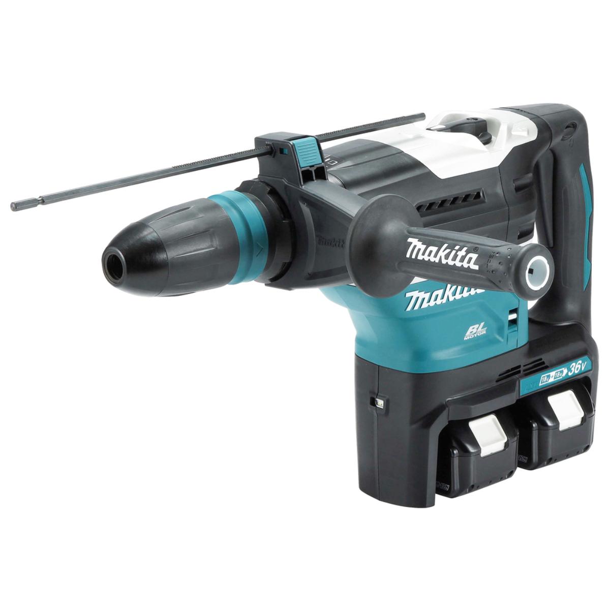 Makita Perforateur combiné 2x18V - SDS-MAX - 40 mm - 8,0 J - DHR400G2UN