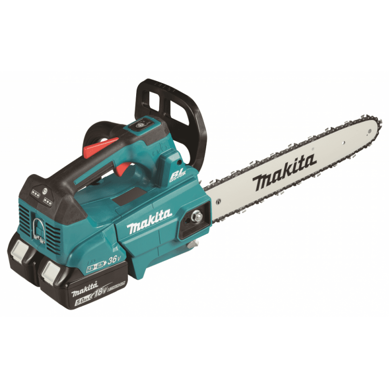 Makita DUC356PT2B Tronçonneuse à chaîne sans fil 350 mm Li-ion LXT (2x/5,0Ah/18V)