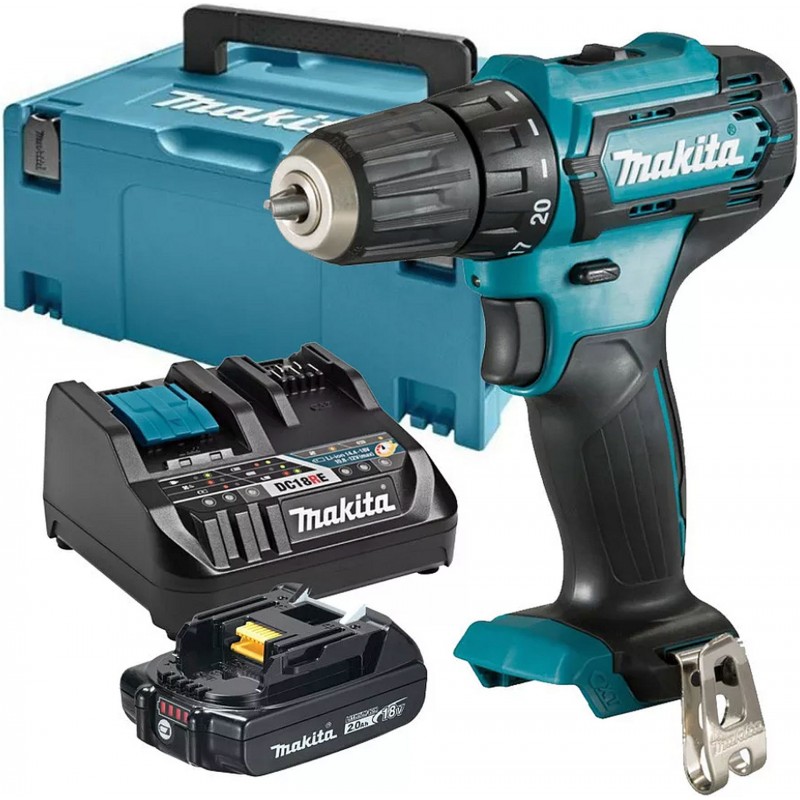 Makita DF333DNX12 Perceuse-visseuse sans fil Li-ion CXT (1x2,0Ah/12V) MAKPAC