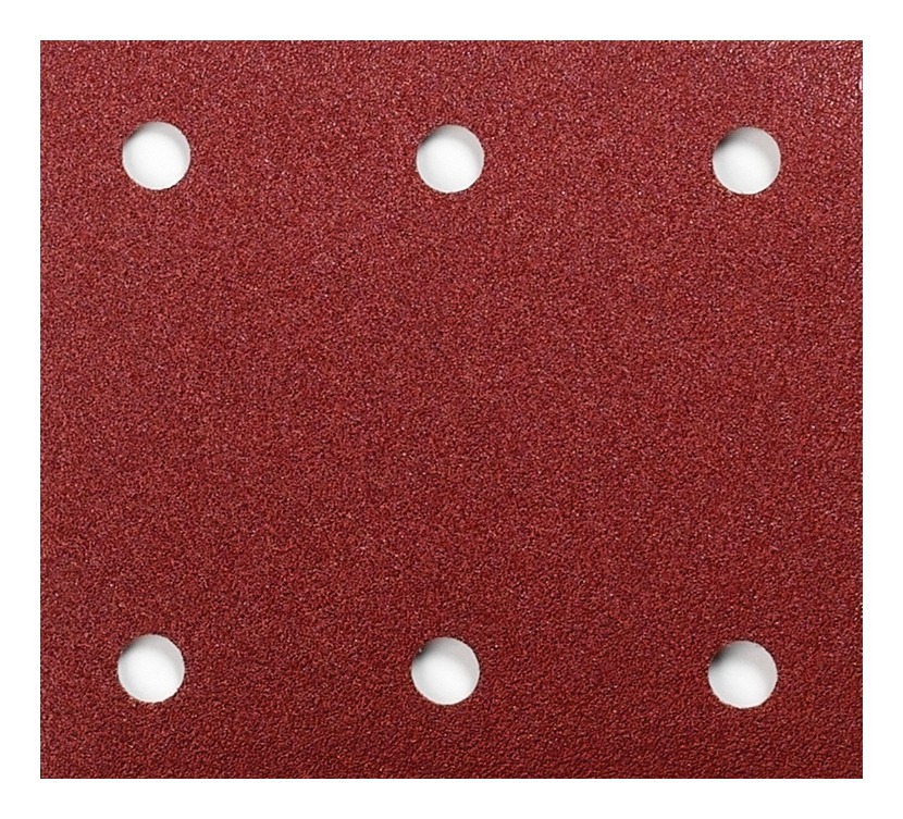 Makita 10x Papier de verre à fixation auto-agrippante 102 x 114 mm K150 - P-33130 — lot de 10 pièces