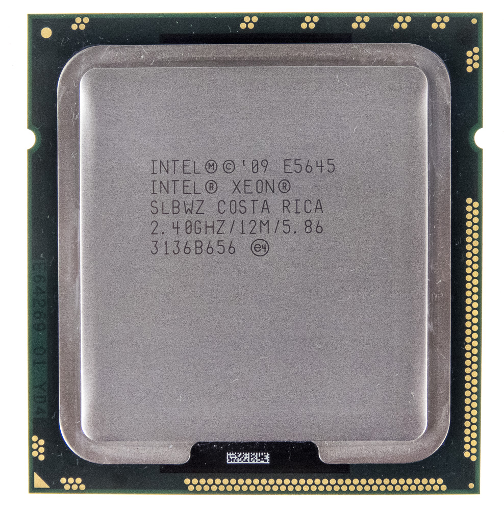 INTEL XEON E5645 2.4GHz SLBWZ LGA1366