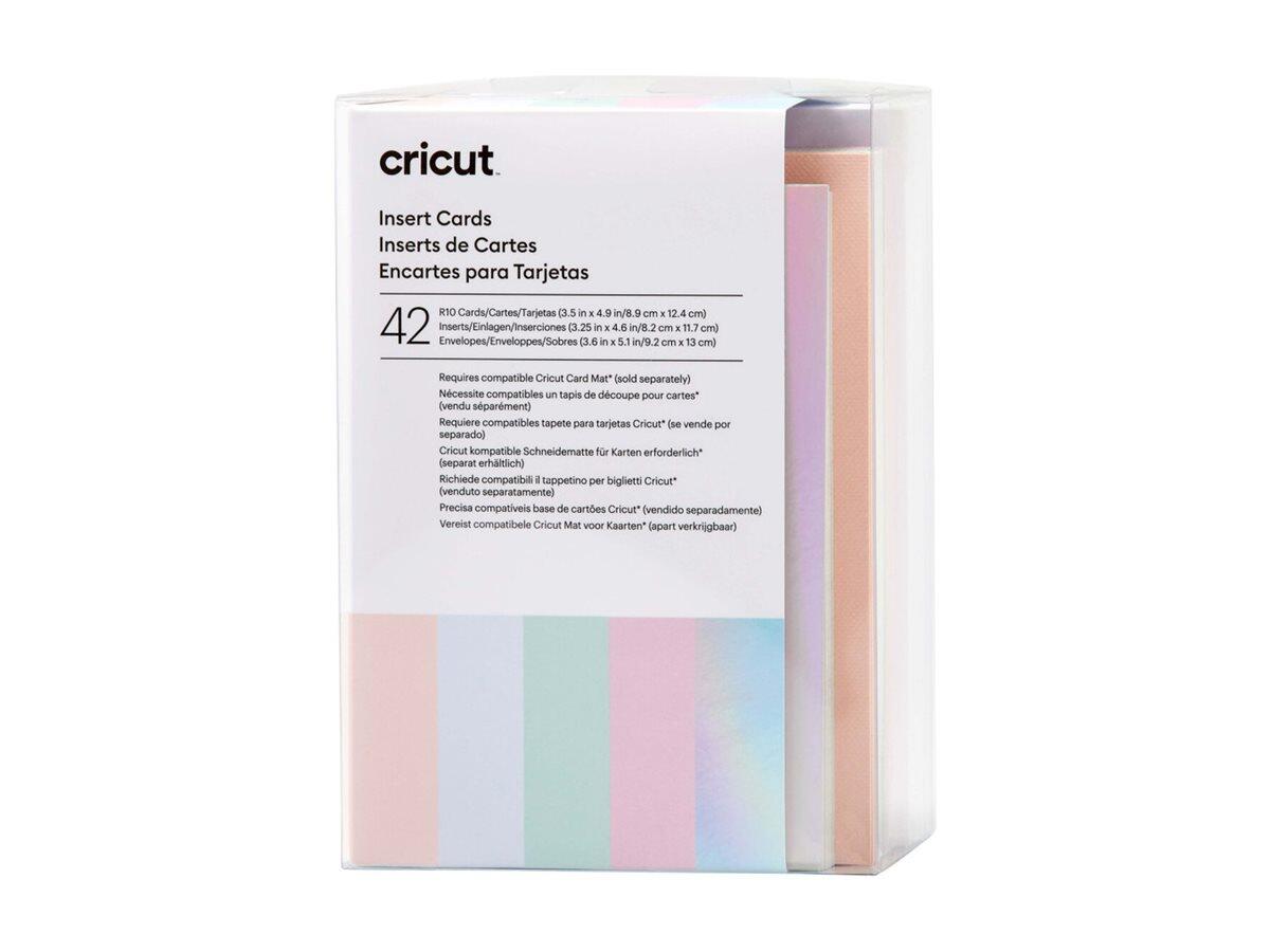 Jeu de cartes à motifs princesses pour Cricut – R10, triées par couleur, 42 pièces