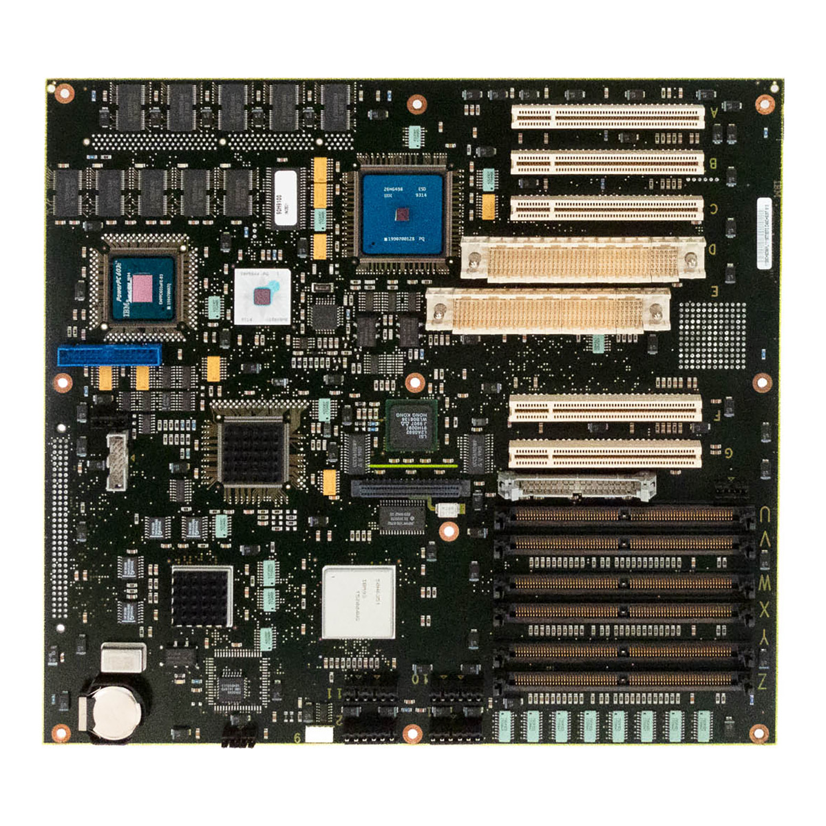 IBM 90H9096 90H9097 Carte CPU PowerPC 603e EDO DRAM pour AS/400 Advanced Entry 9401-150