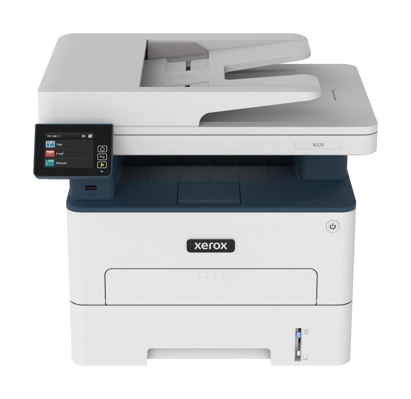 Xerox B235 Imprimante multifonction laser N&B A4, imprimante, scanner, photocopieur, fax, recto-verso, USB, LAN, WLAN
