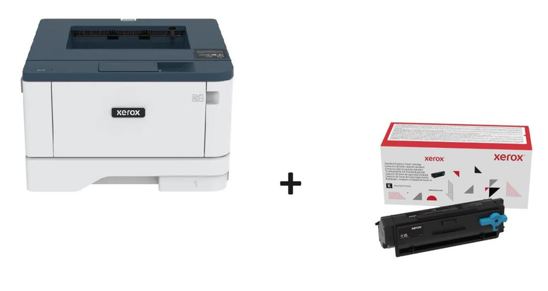 Imprimante laser Xerox B310 monochrome incl. toner Xerox original noir jusqu'à 8 000 pages