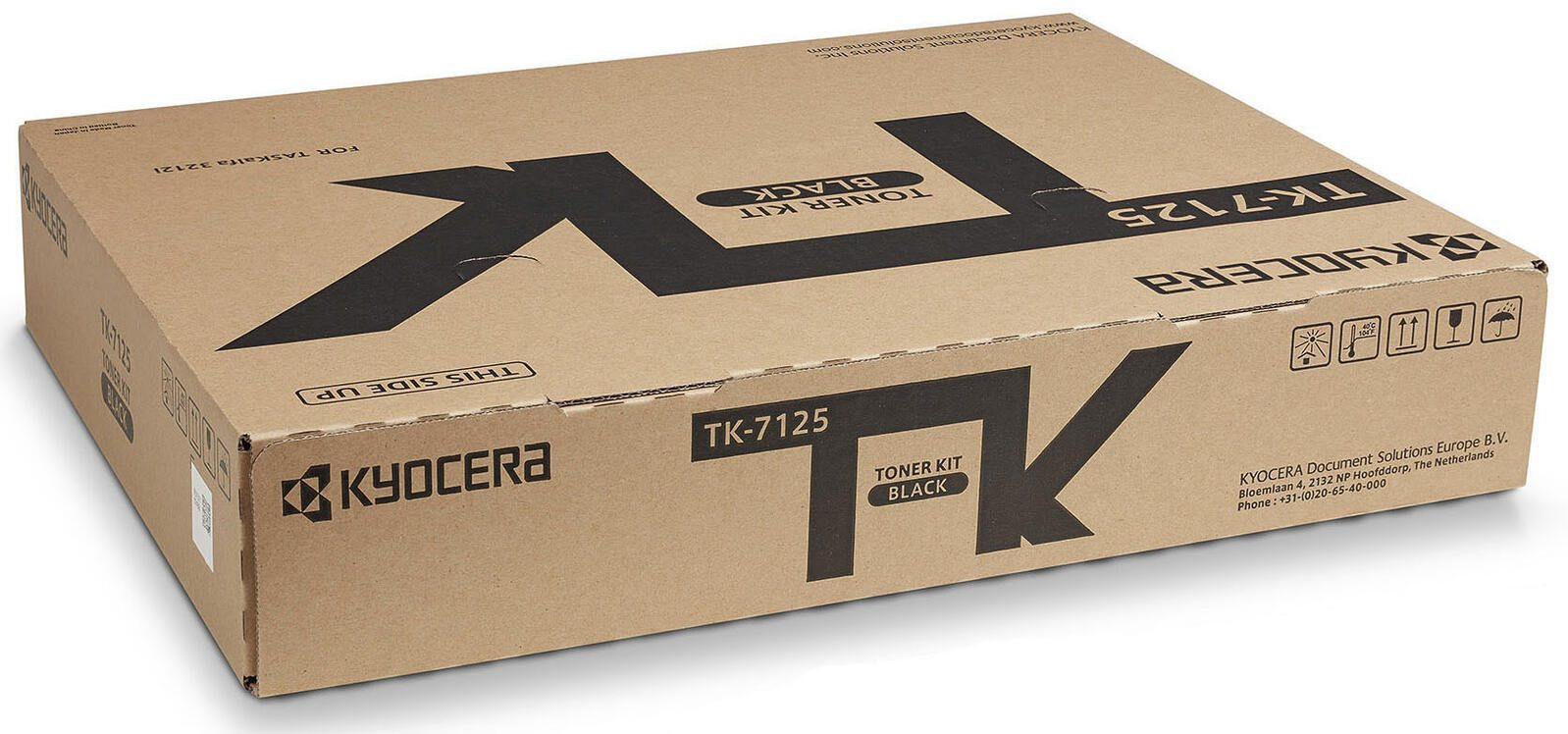 Toner Kyocera Original TK-7125 Noir 20 000 pages pour TASKalfa 3212i