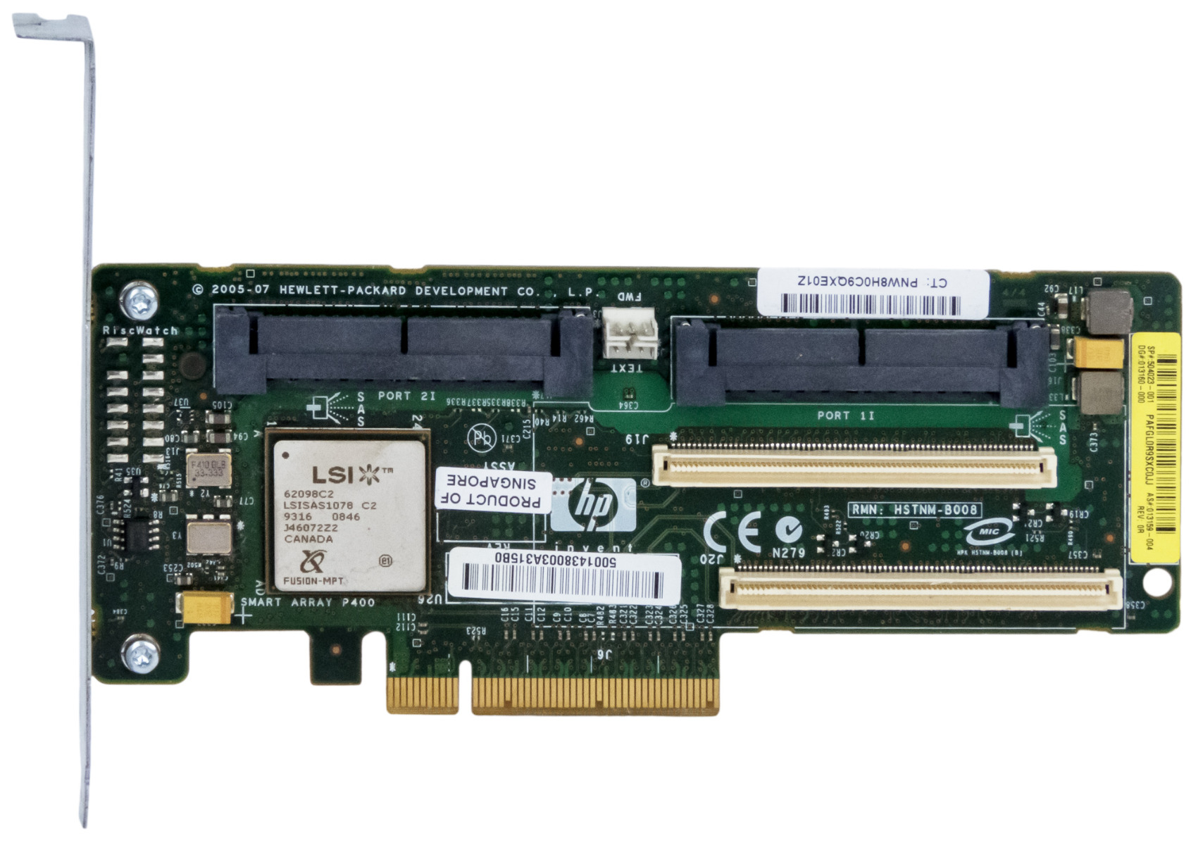 HP 504023-001 SAS RAID PCIe x8 P400