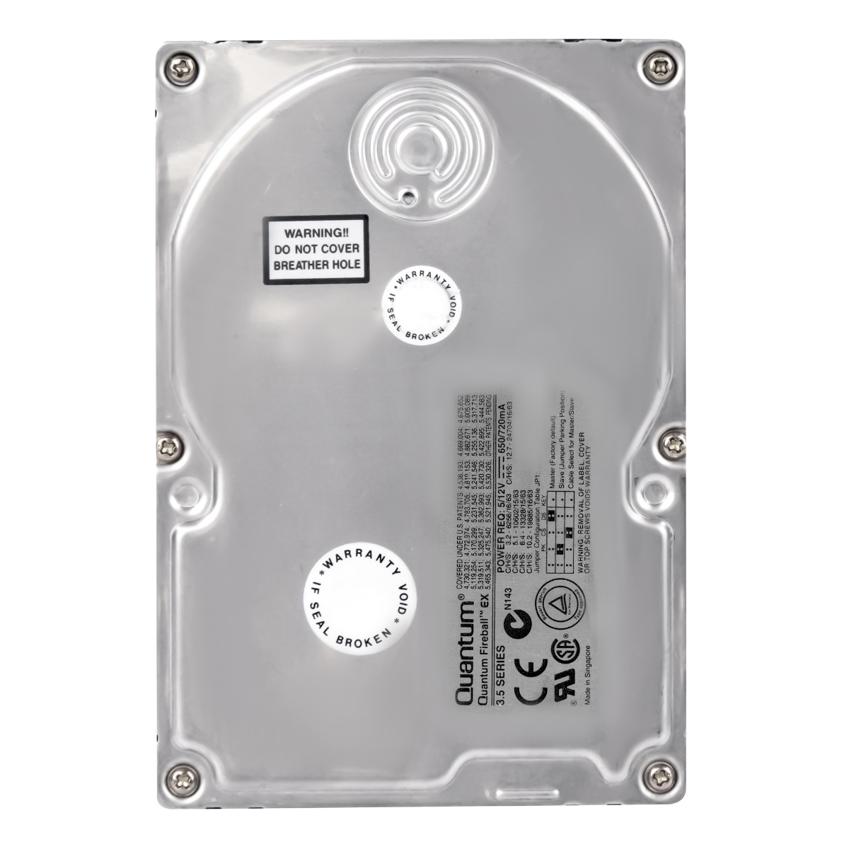 QUANTUM FIREBALL EX 3.2 Go 5.4K ATA 3.5'' EX32A014