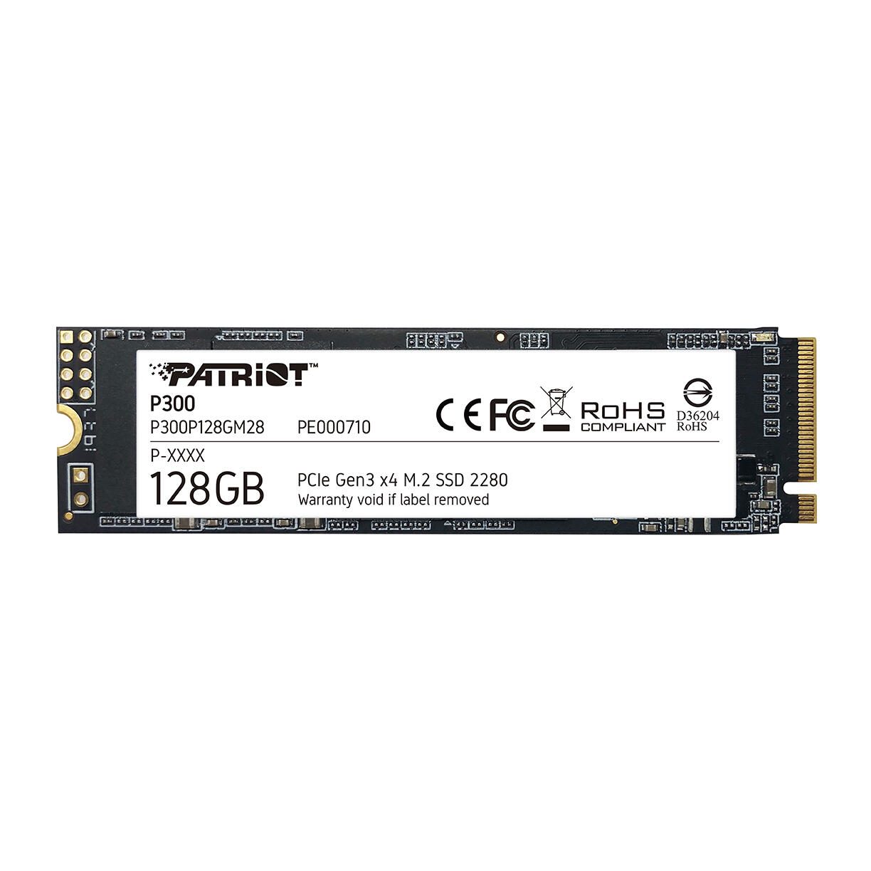 Patriot Memory P300 SSD M.2 - 128 Go M.2, PCI Express 3.0 NVMe