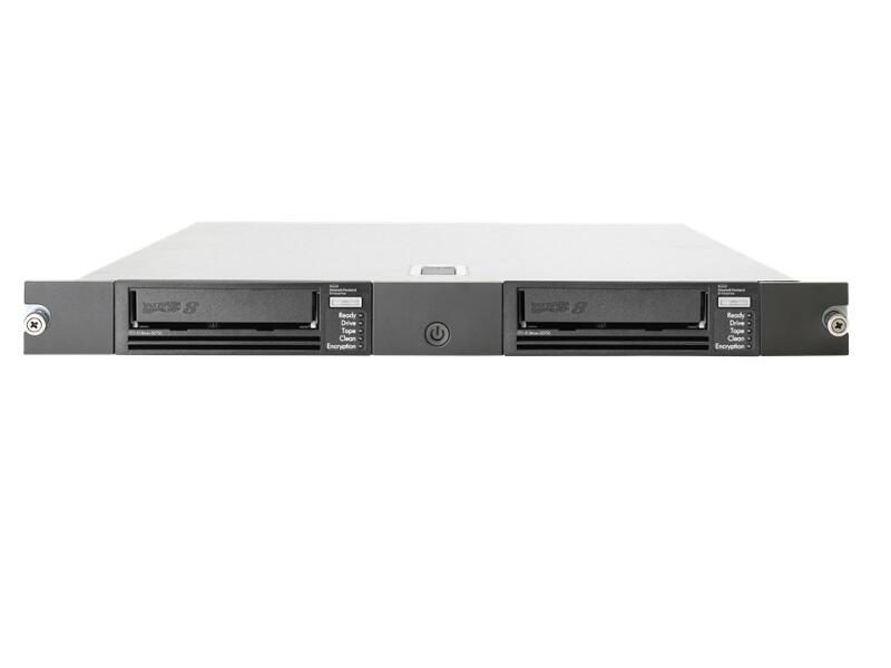 Bibliothèque de bandes HPE Storage LTO‑9 Ultrium - Montage en rack 1U - 5 cassettes LTO‑9 45 To (P77034-B25) (HPE Smart Choice)