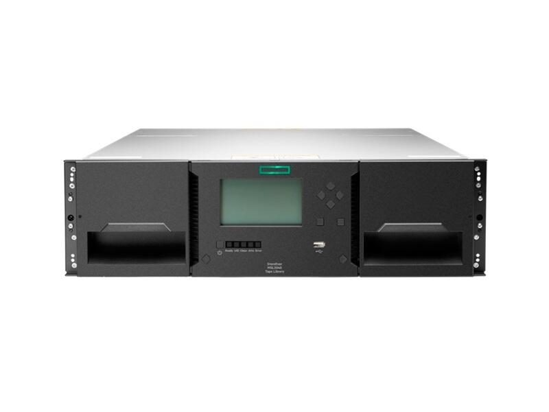 Bibliothèque de bandes HPE Storage MSL3040 1x lecteur LTO‑9 SAS–LTO‑9 20x cassettes LTO‑9 avec 45 TB (P77037-B25) (HPE Smart Choice)