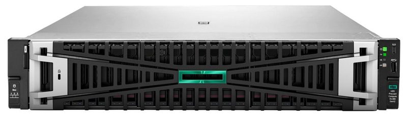 HPE ProLiant Compute DL380 Gen12 P89316-425 1x Intel Xeon 6505P 12-Core 2,2GHz, 2x 32GB‑R, MR408i‑o, 8SFF, 2x 480GB SATA SSD, 2x 1000W