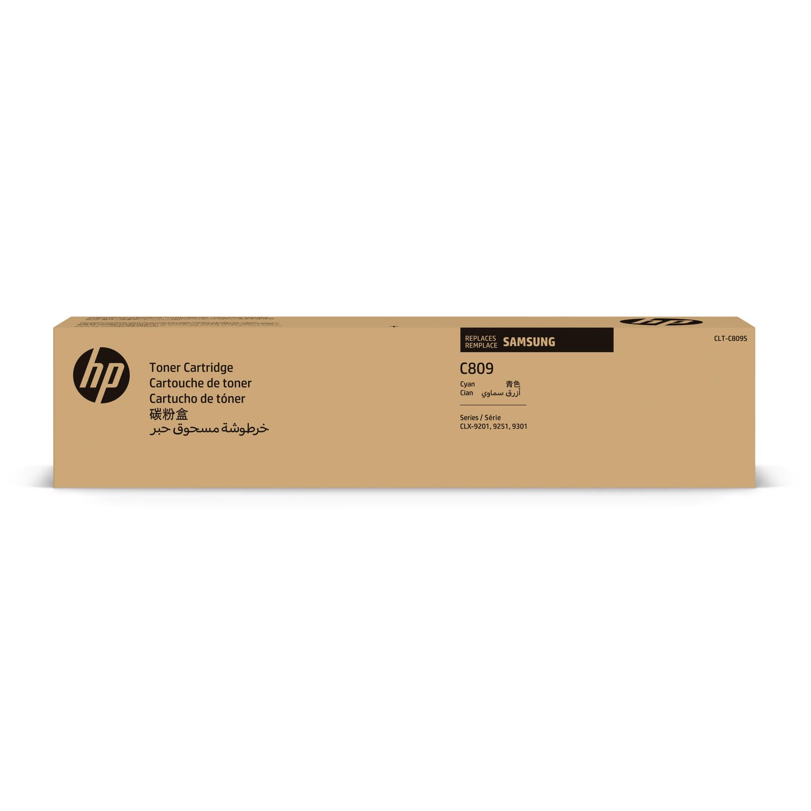 Cartouche de toner cyan HP Original CLT-C809S 15 000 pages (CLT-C809S/ELS) pour Samsung MultiXpress C9201NA, C9251NA, C9301NA