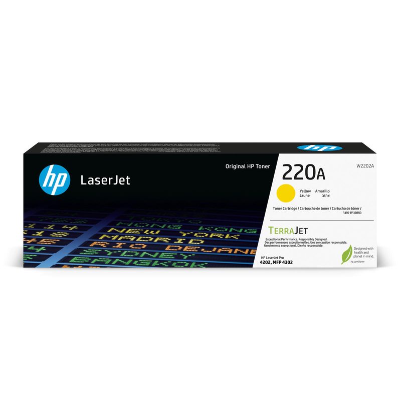 Cartouche HP Original 220A - Jaune (W2202A)