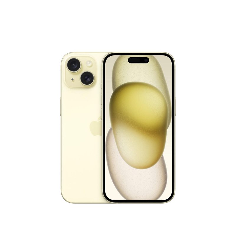 Apple iPhone 15 512 Go jaune 6,1" écran Super Retina XDR, connexion USB-C